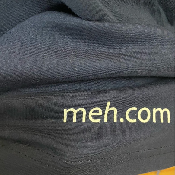 Meh Navy Tee Size 2XL - Picture 3 of 4